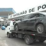 Veículo fazia parte da frota de apoio | Foto: Reprodução/BandNews TV