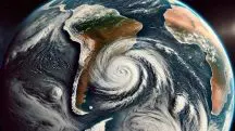 Ciclone bomba se forma na costa do Sul | Foto: Reprodução/Climatempo