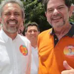 Elmano de Freitas (à esquerda) e Cid Gomes | Foto: Reprodução/Redes sociais