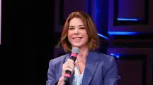 Foto de Daniela Abravanel Beyruti, filha de Silvio Santos