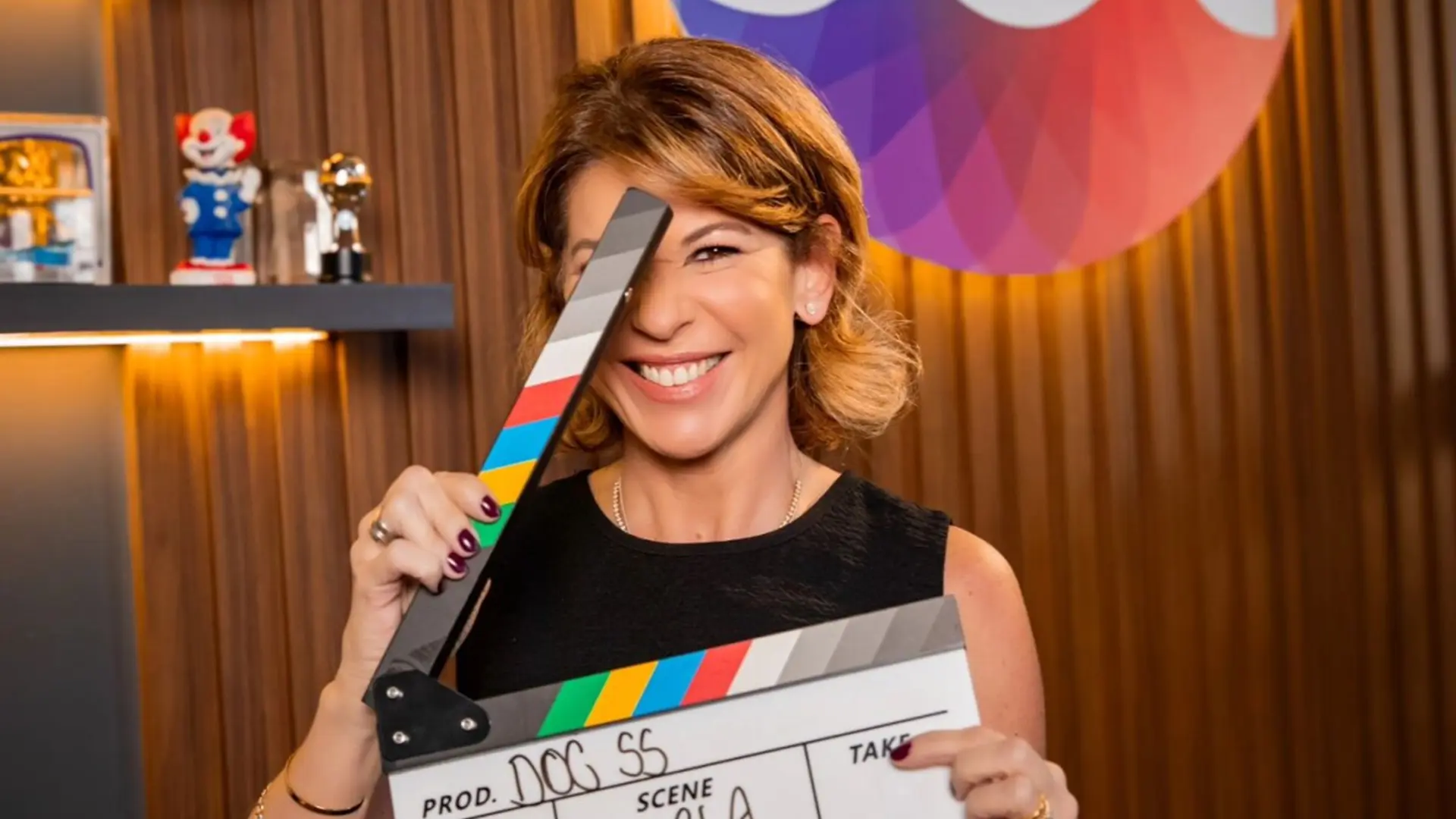 Foto de Daniela Beyruti, presidente do SBT