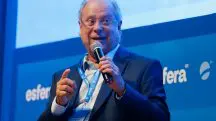 O petista José Dirceu em recente evento na Itália patrocinado pela empresa J&F, dos irmãos Batista e com a presença de vários ministros, inclusive do STF: aliado de Lula garantiu que esquerda venceria em São Paulo | Foto: Divulgação/Esfera