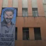 faixa Ricardo Nunes, ocupação no centro de São Paulo