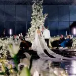Cerimônia de casamento da filha de membro do TCPR: críticos na internet associam ostentação ao retorno da monarquia | Foto: Reprodução/Redes sociais