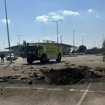 foguete hezbollah atinge israel
