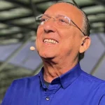 Foto do locutor esportivo Galvão Bueno