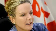 Gleisi Hoffmann, presidente do PT, pode assumir ministério em governo Lula | Foto: Reprodução/PT
