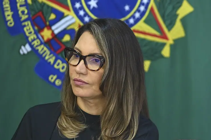 Janja foi perguntada sobre xingamento a Musk neste domingo, 17 | Foto: Ton Molina/Fotoarena/Estadão Conteúdo