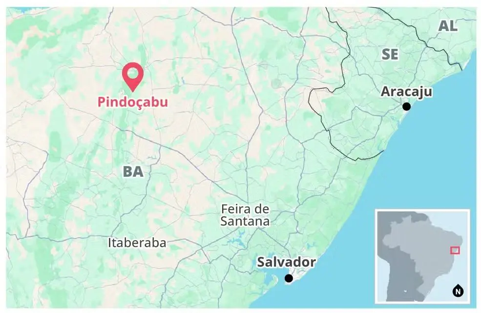 Mina Carnaíba, em Pindobaçu, é "o refúgio das esmeraldas" baiano 
