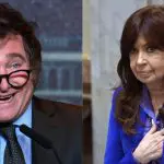 Milei revogou benefícios de ex-presidente condenada por corrupção | Foto: Montagem/Revista Oeste