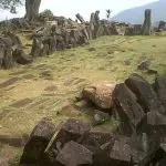 Sítio arqueológico de Gunung Padang, na indonésia | Foto: Mohammad Fadli/Wikimedia Commons