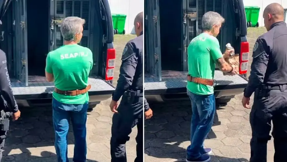 Bicheiro Rogério de Andrade é transferido de Bangu 1 para presídio federal no MS