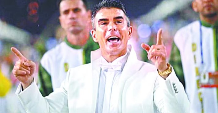 Bicheiro Rogério de Andrade é patrono da escola de samba Mocidade Independente de Padre Miguel, do Rio de Janeiro (RJ)