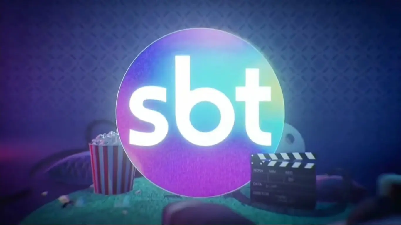 Foto de logotipo temático do SBT