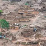 Casas atingidas pela lama em Mariana (MG) | Foto: Reprodução/Redes sociais