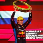 Max Verstappen ficou em primeiro lugar no GP de F1 | Foto: Aloisio Mauricio/Estadão Conteúdo