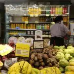 Supermercado na zona sul do Rio de Janeiro, em alusão à matéria sobre a inflação nos últimos 12 meses no Brasil