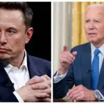 Elon Musk e Joe Biden
