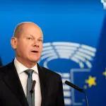 O chanceler da Alemanha, Olaf Scholz