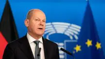 O chanceler da Alemanha, Olaf Scholz