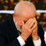 Presidente Luiz Inácio Lula da Silva durante cerimônia da 'Nova Indústria Brasil - Missão 1', no Palácio do Planalto, em Brasí­lia