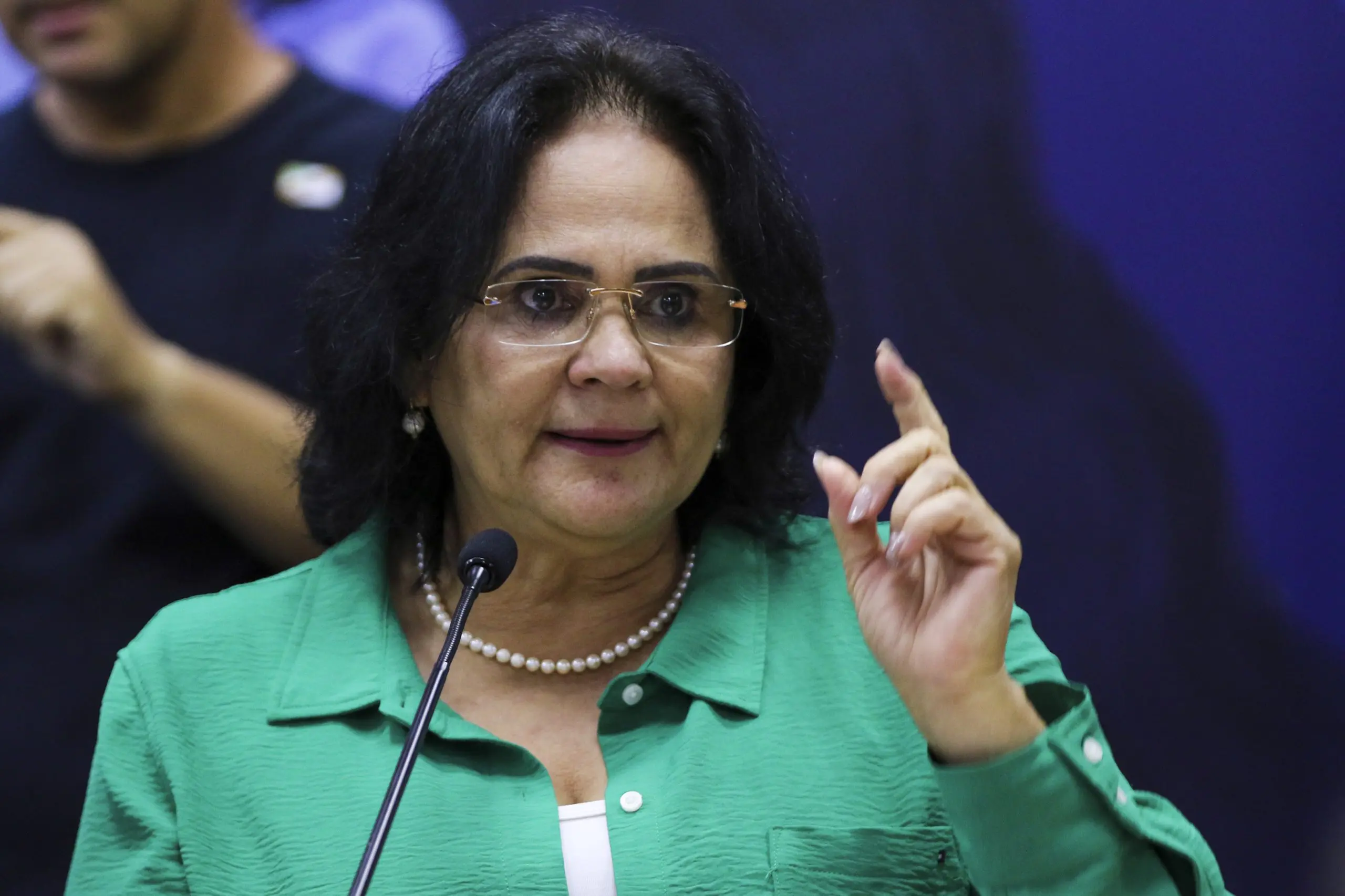 Damares Alves alegou atropelo regimental durante a votação sobre o tema do aborto | Foto: Fabio Rodrigues-Pozzebom/ Agência Brasil