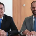 Eduardo Bolsonaro falou sobre ministro em entrevista à Folha de S.Paulo | Foto: Reprodução/Instagram