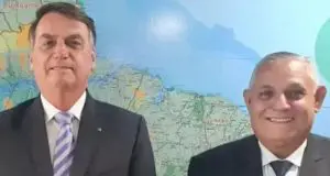 Bolsonaro e o militar Portela
