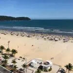 Boqueirão está entre as praias mais sujas do Estado de São Paulo | Foto: Reprodução/Juicy Santos