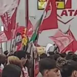 Além do Fort de Canoas, militantes do Movimento de Luta nos Bairros, Vilas e Favelas (MLB) invadiram outros supermercados espalhados pelo Brasil | Foto: Reprodução/Redes sociais
