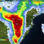 Ciclone na Região Sul