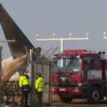 Explosão avião Boeing Coreia do Sul