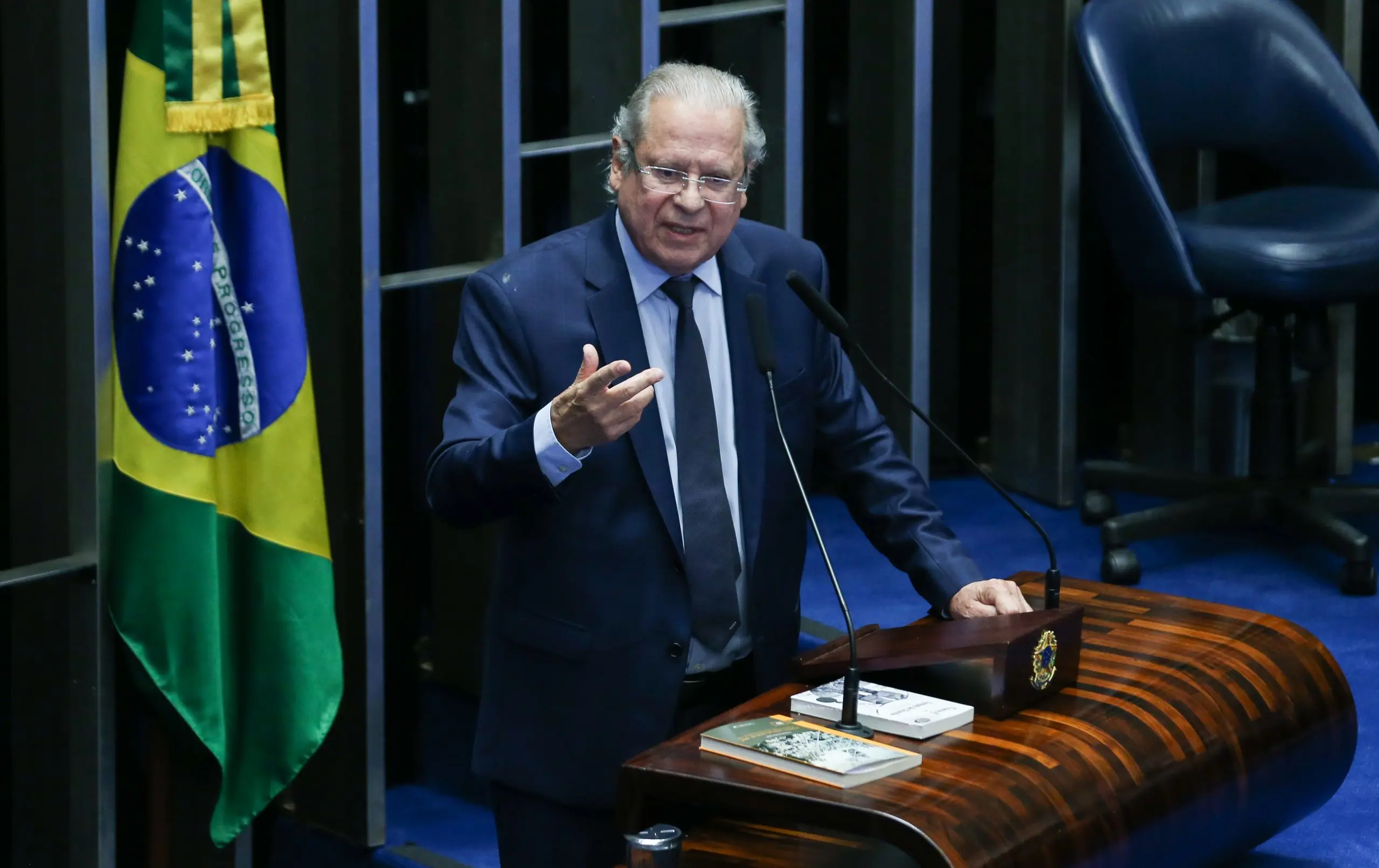 Em outubro, Gilmar Mendes estendeu a José Dirceu os efeitos de um julgamento de 2021, que declarou a parcialidade de Sergio Moro nos processos contra o presidente Luiz Inácio Lula da Silva | Foto: Lula Marques/Agência Brasil