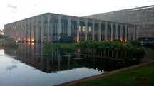 Fachada do Itamaraty; Ministério das Relações Exteriores expressa preocupação com a situação na Síria