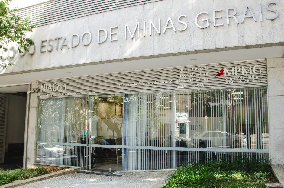 Fachada do Procon do Estado de Minas Gerais