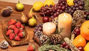 Frutas típicas do Natal no Brasil
