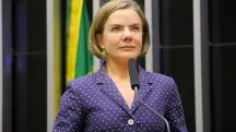 Gleisi Hoffmann fez publicação no X para defender o presidente Lula | Foto: Divulgação/PT
