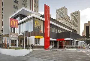 Loja do McDonald's, em São Paulo