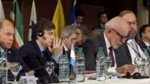 Milei e Lula no Mercosul