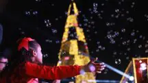 Inauguração da Árvore de Natal do Villa-Lobos