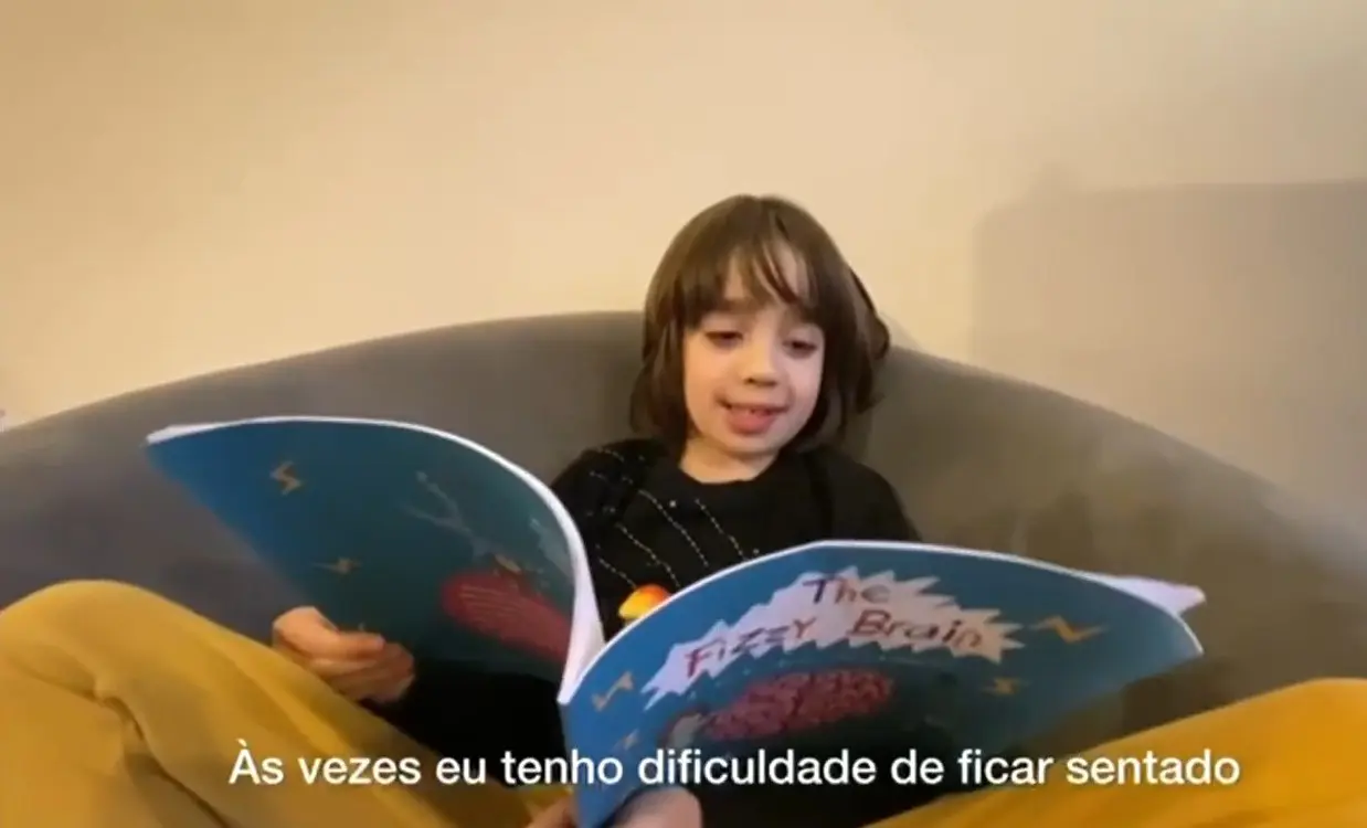Segundo Noah, seu cérebro conversava com ele de forma tão rápida que, às vezes, não conseguia entendê-lo | Foto: Reprodução/g1