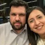 Oswaldo Eustáquio e ex-mulher, Sandra