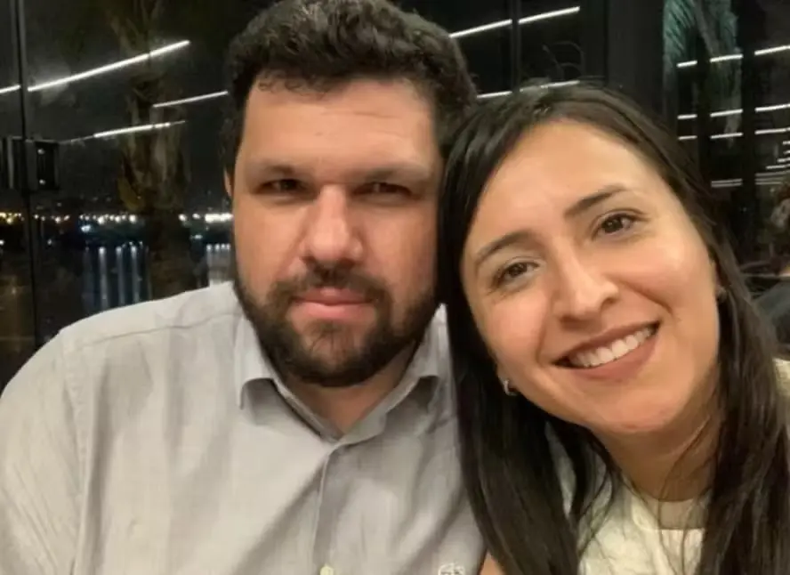 Oswaldo Eustáquio e ex-mulher, Sandra