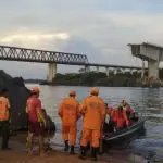 Até o momento, seis mortes foram confirmadas em razão do desabamento da ponte que liga o Maranhão ao Tocantins | Foto: Reprodução/Redes sociais