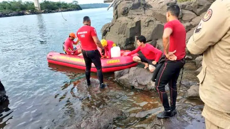 Os trabalhos de resgate são coordenados pelo Corpo de Bombeiros dos Estados do Maranhão, do Tocantins e do Pará, além da Marinha do Brasil | Foto: Reprodução/Redes sociais
