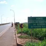 Ponte que liga os Estados Tocantins e Maranhão, em alusão à matéria sobre a Associação Nacional do Transporte cobra governo Lula por queda de ponte na BR-226