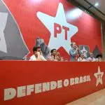 Reunião do Diretório Nacional do Partido dos Trabalhadores (PT), realizada em Brasília (DF), neste sábado, 7