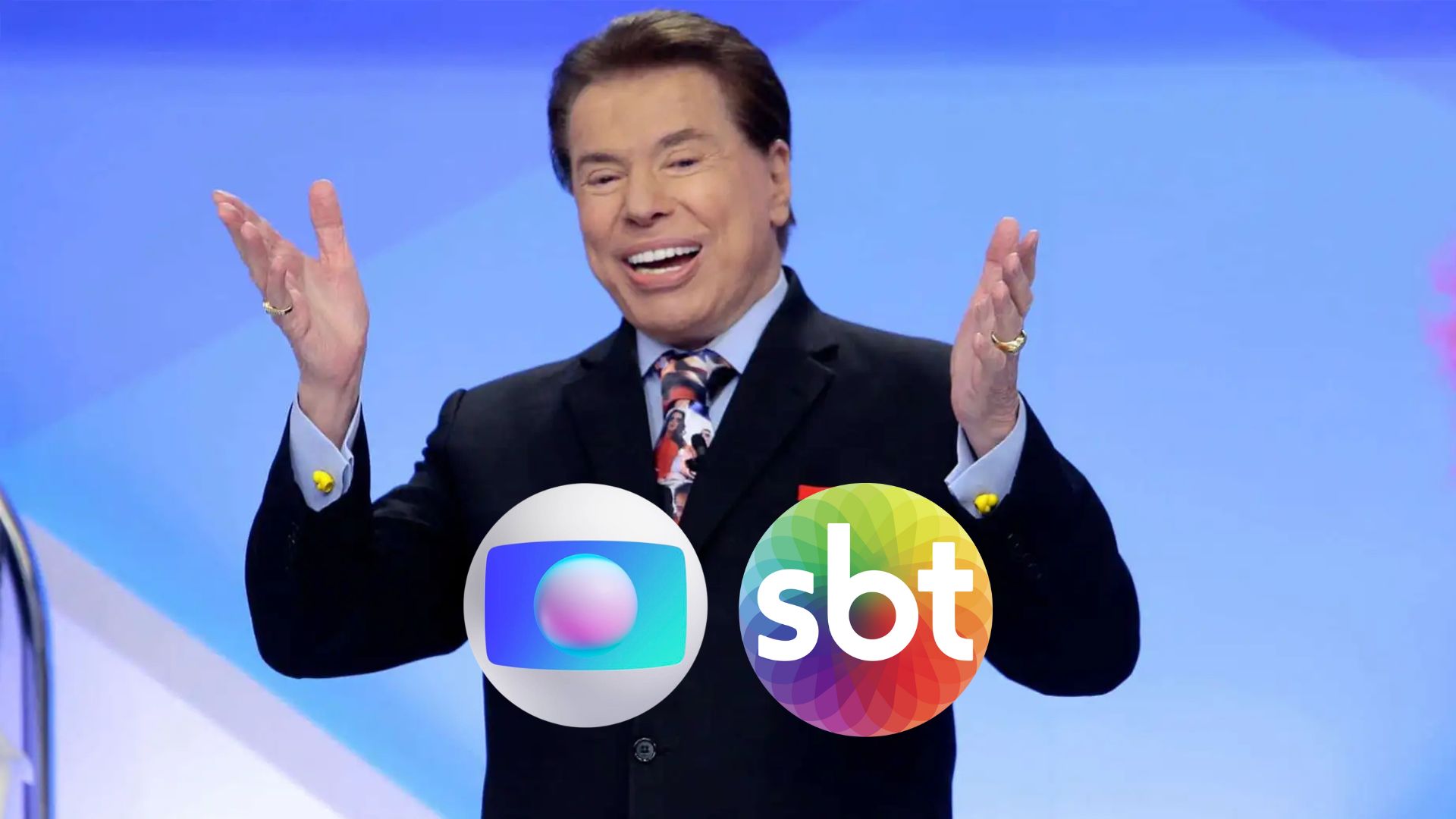 Globo e SBT vão homenagear Silvio Santos