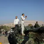 Tanque em Damasco, Síria