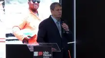 Tarcísio apresentou balanço sobre governo nesta quarta-feira, 18 | Foto: Reprodução/YouTube